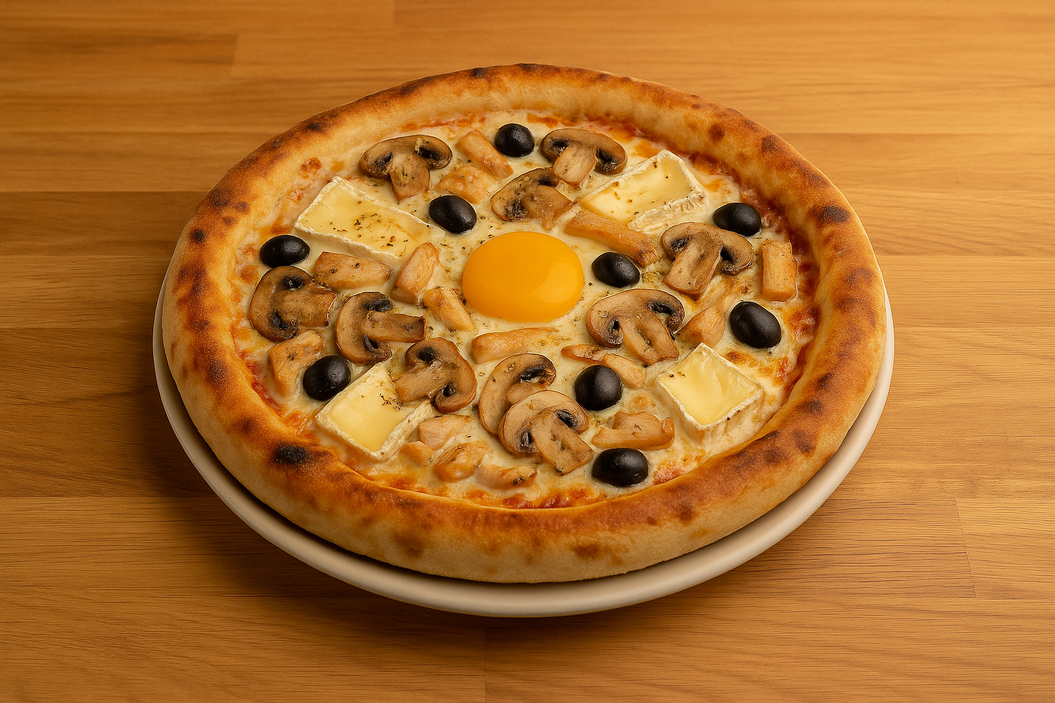 Pizza du mois de Mai au foodtruck